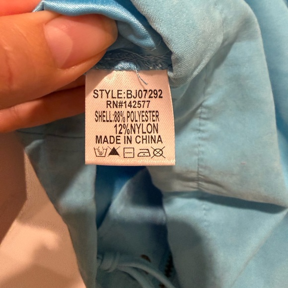 Aqua Front Drawstring Jacket - Picture 7 of 13